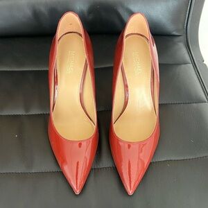 Michael Kors patent leather heels